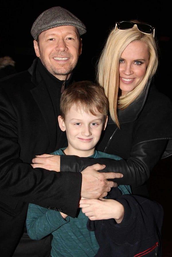 Evan Joseph Asher with his mother, Jenny McCarthy